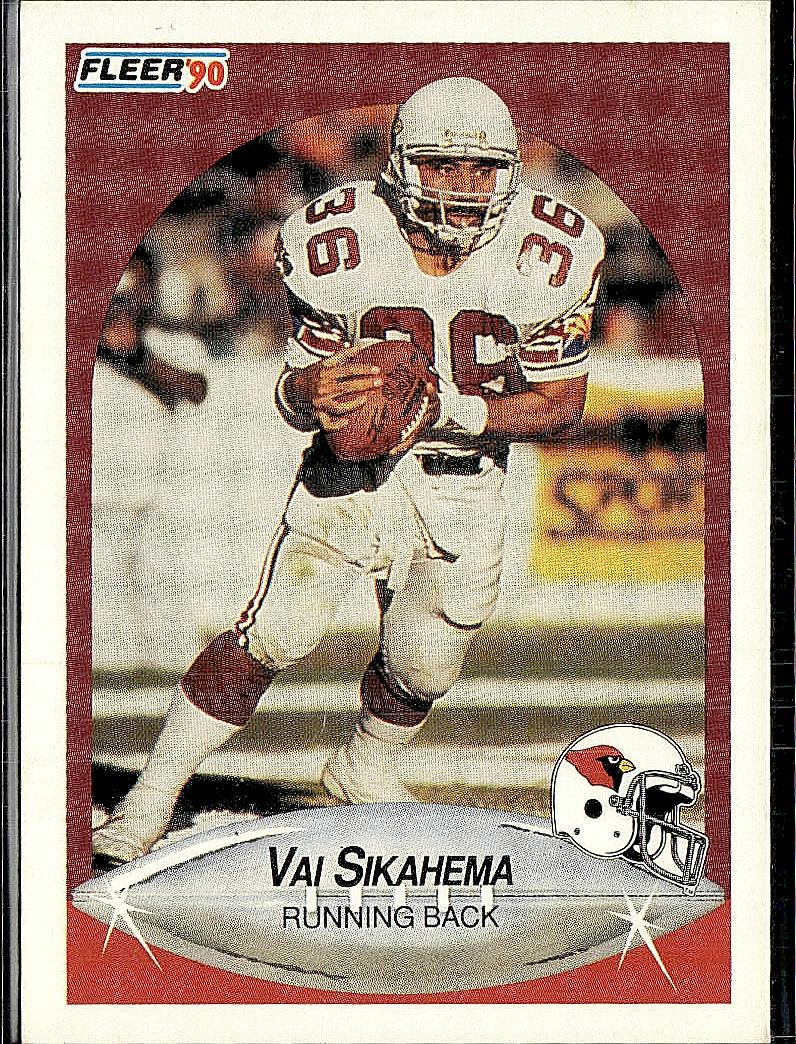 1990 Fleer #339 Vai Sikahema