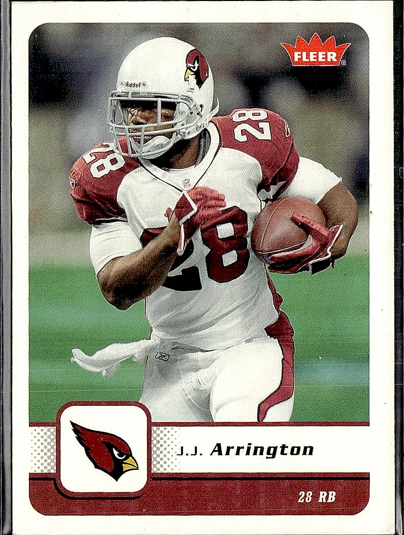 2006 Fleer #3 J.J. Arrington