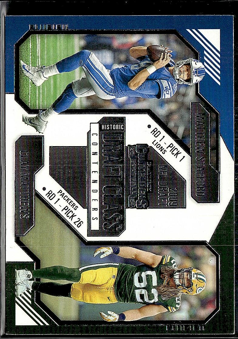 2024Contenders #24 Clay Matthews / Matthew Stafford