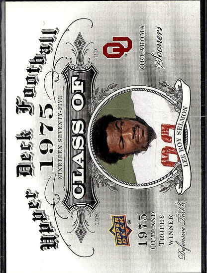 2011 Upper Deck #CO-16 Lee Roy Selmon Class Of