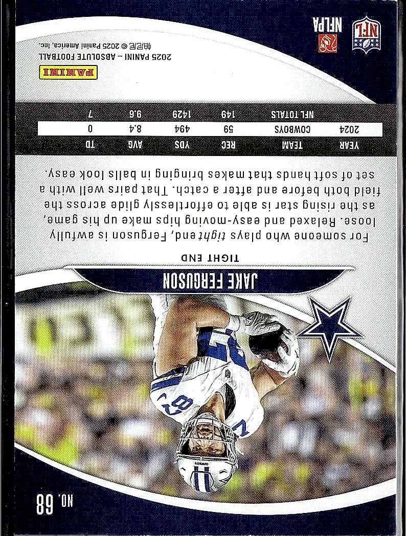 2025 Panini Absolute #68 Jake Ferguson Retail