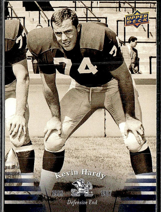 2013 Upper Deck University of Notre Dame #13 Kevin Hardy