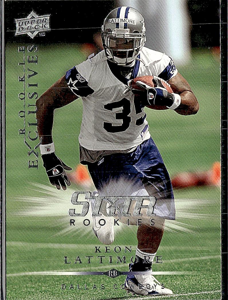 2008 Upper Deck Rookie Exclusives #RE33 Keon Lattimore