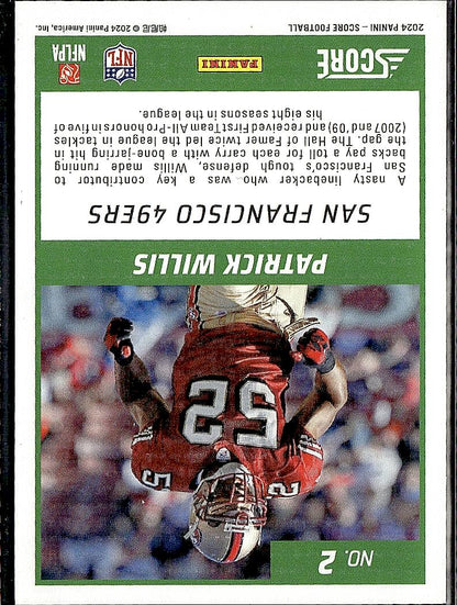 2024 Score #2 Patrick Willis First Ballot