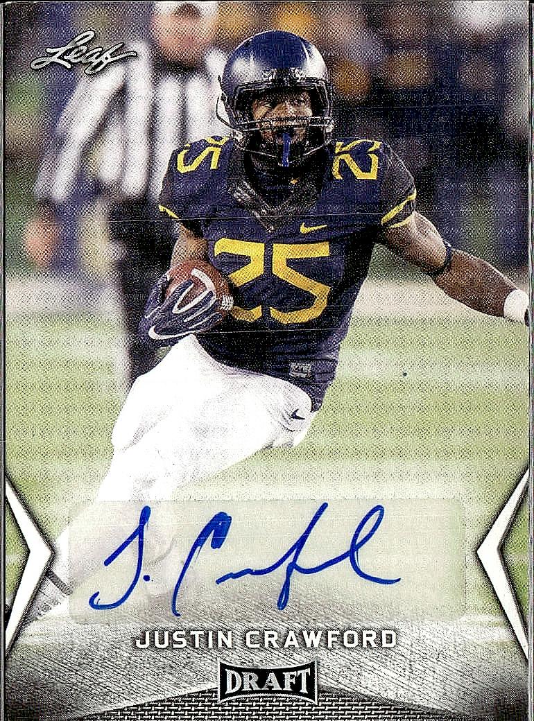 2018 Leaf Draft #BA-JC2 Justin Crawford Autographs