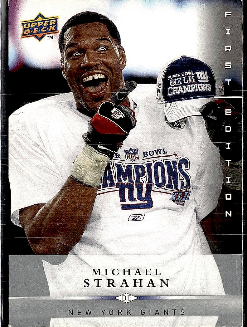 2008 Upper Deck #124 Michael Strahan