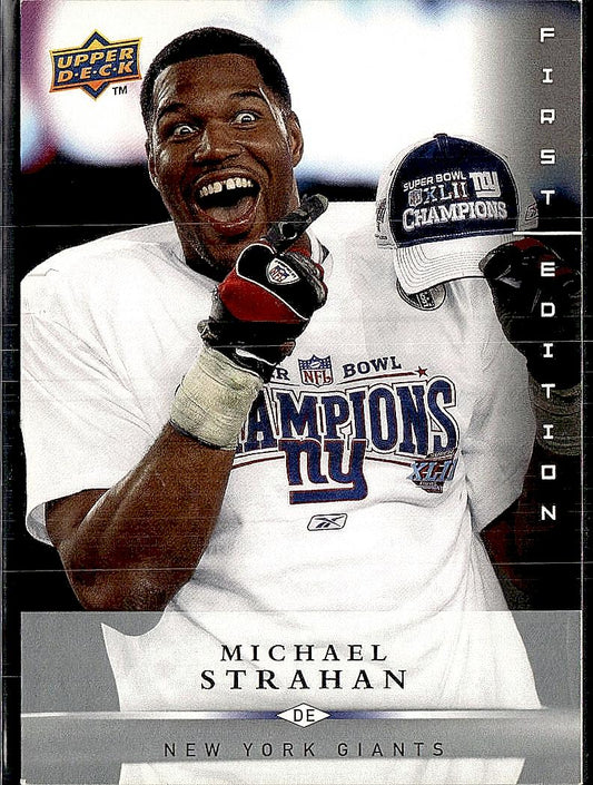 2008 Upper Deck #124 Michael Strahan