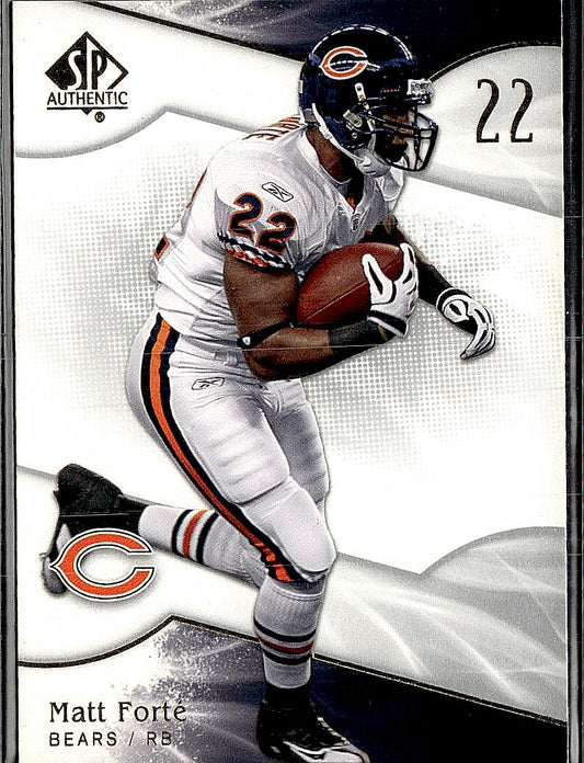 2009 SP Authentic #54 Matt Forte