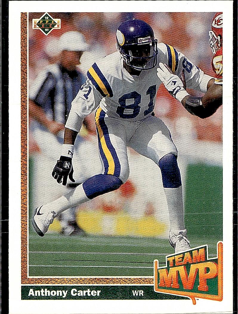 1991 Upper Deck #466 Anthony Carter