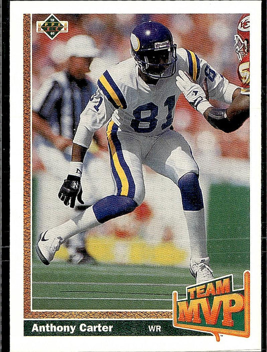 1991 Upper Deck #466 Anthony Carter