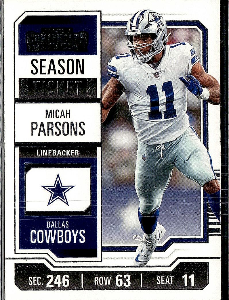 2023 Panini Contenders #29 Micah Parsons