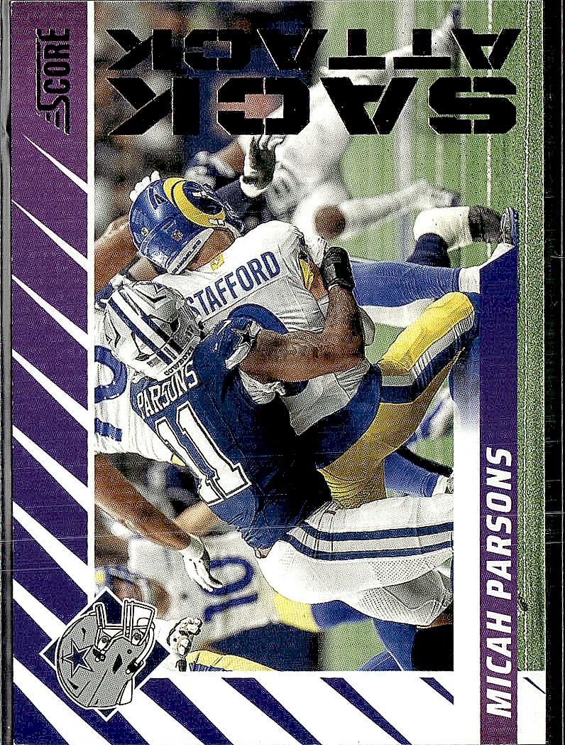 2024 Score #2 Micah Parsons Sack Attack Red