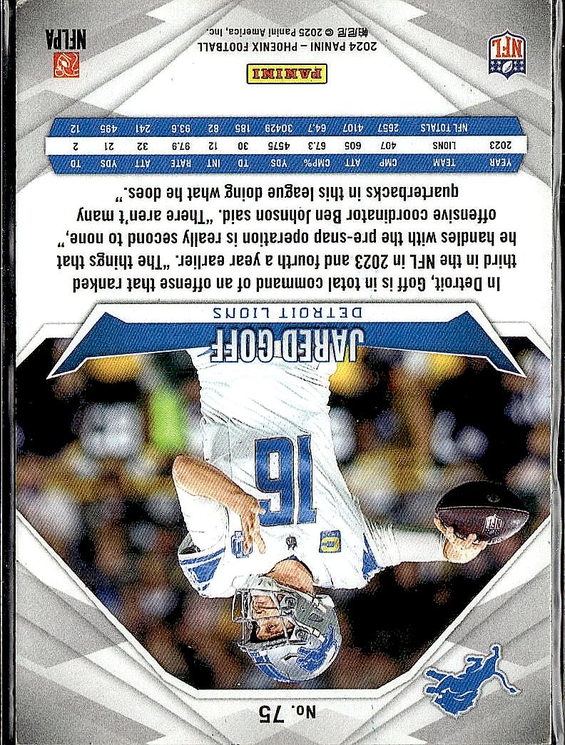 2024 Panini Phoenix #75 Jared Goff
