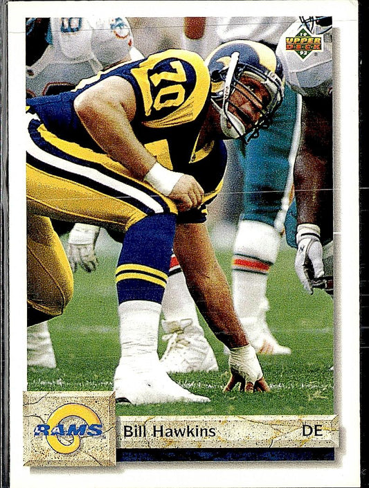 1992 Upper Deck #462 Bill Hawkins