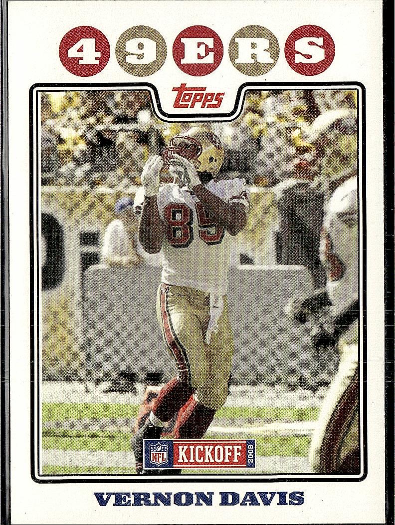 2008 Topps Kickoff #35 Vernon Davis