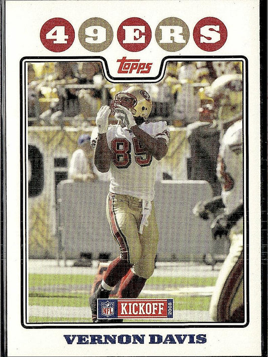 2008 Topps Kickoff #35 Vernon Davis