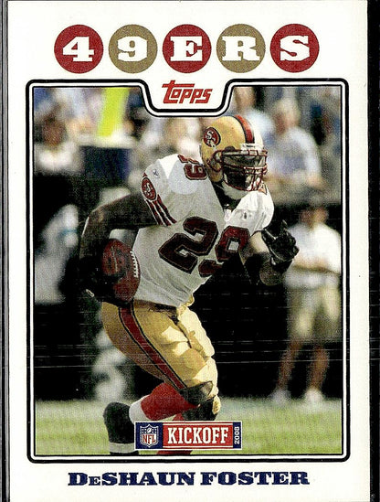 2008 Topps Kickoff #127 DeShaun Foster