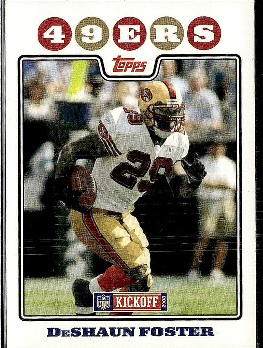 2008 Topps Kickoff #127 DeShaun Foster