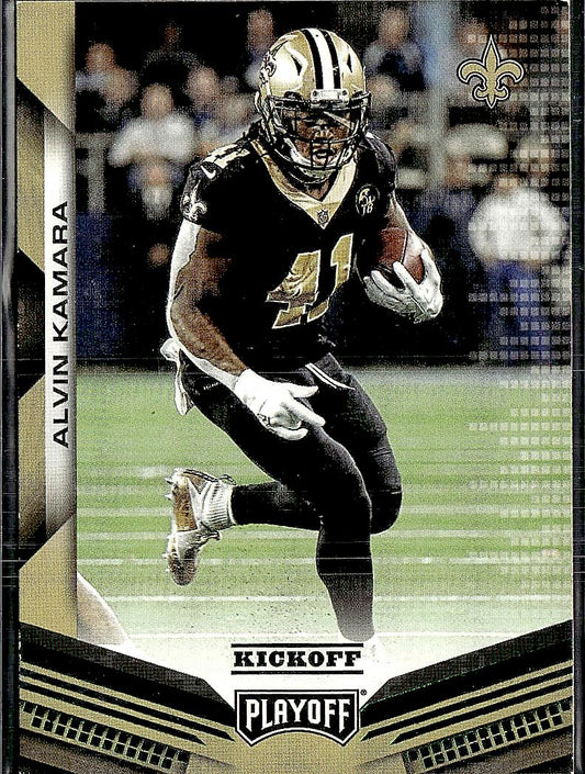 2019 Panini Playoff #148 Alvin Kamara