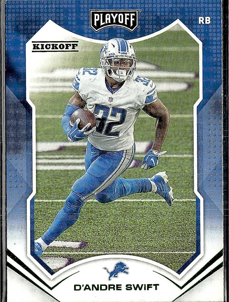 2021 Panini Playoff #134 D'Andre Swift Kickoff