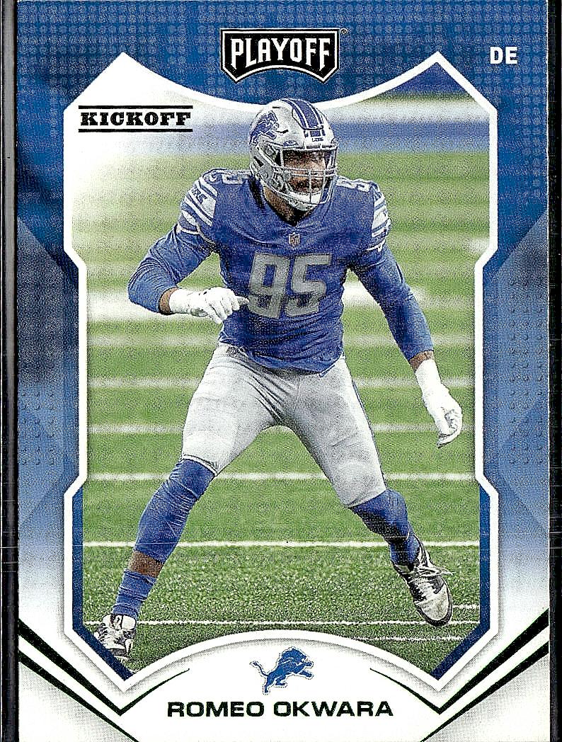 2021 Panini Playoff #135 Romeo Okwara