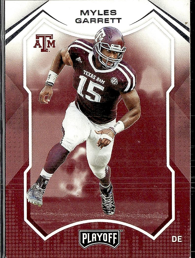 2022 Panini Chronicles Draft Picks #21 Myles Garrett Playoff