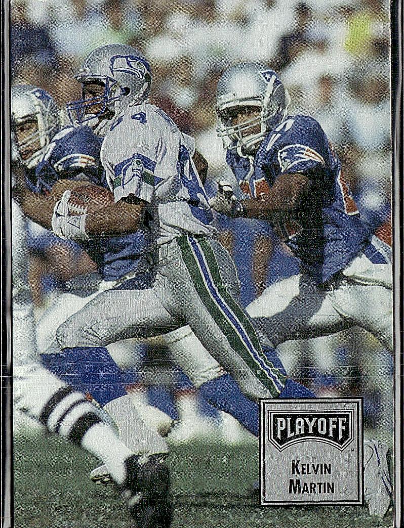 1993 Playoff Contenders #32 Kelvin Martin
