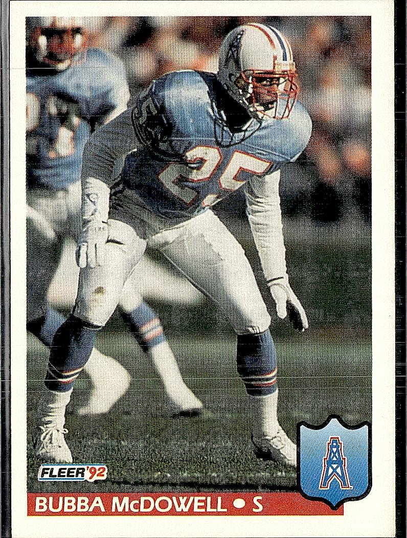 1992 Fleer #151 Bubba McDowell