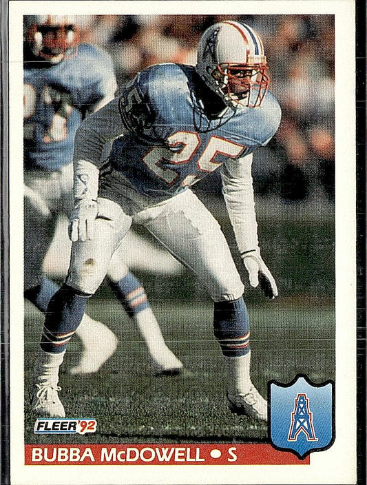 1992 Fleer #151 Bubba McDowell