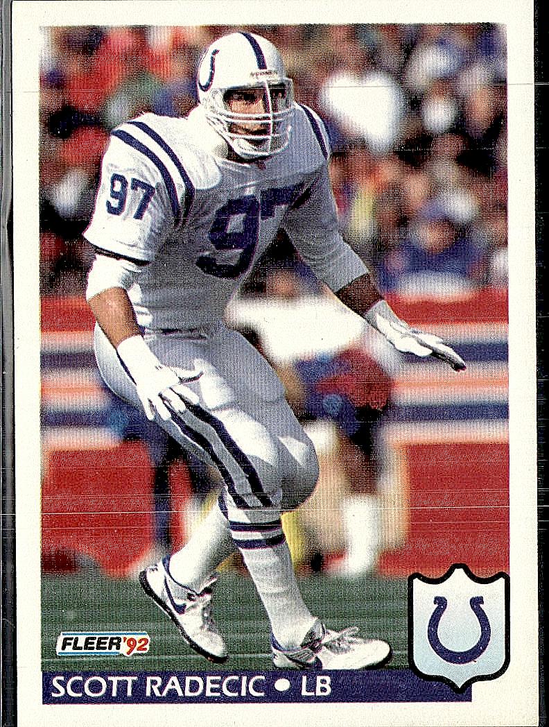 1992 Fleer #166 Scott Radecic