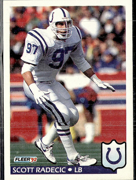 1992 Fleer #166 Scott Radecic
