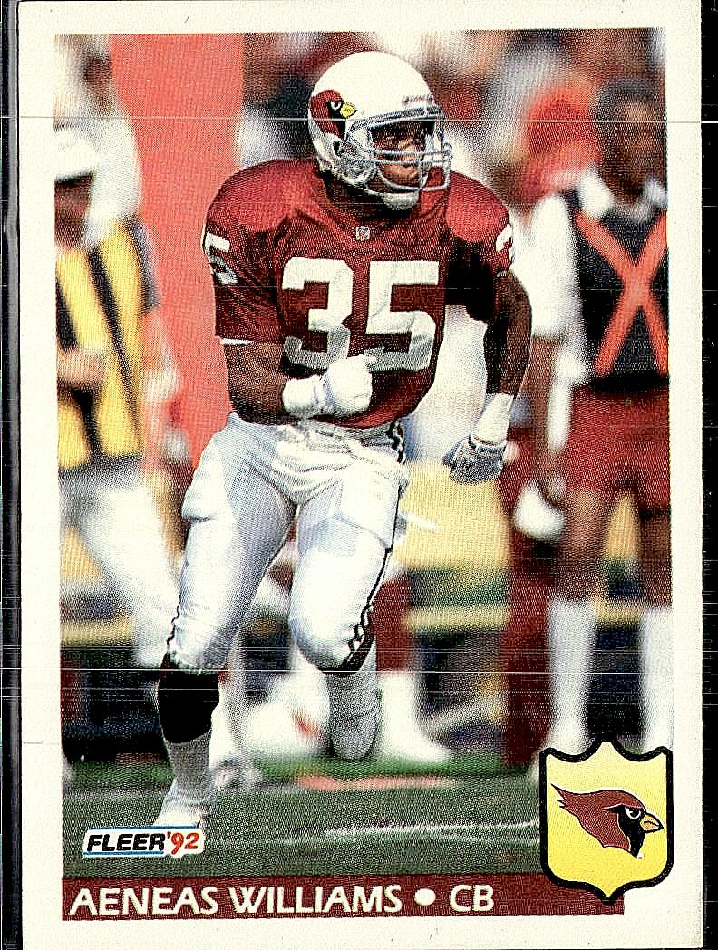 1992 Fleer #339 Aeneas Williams