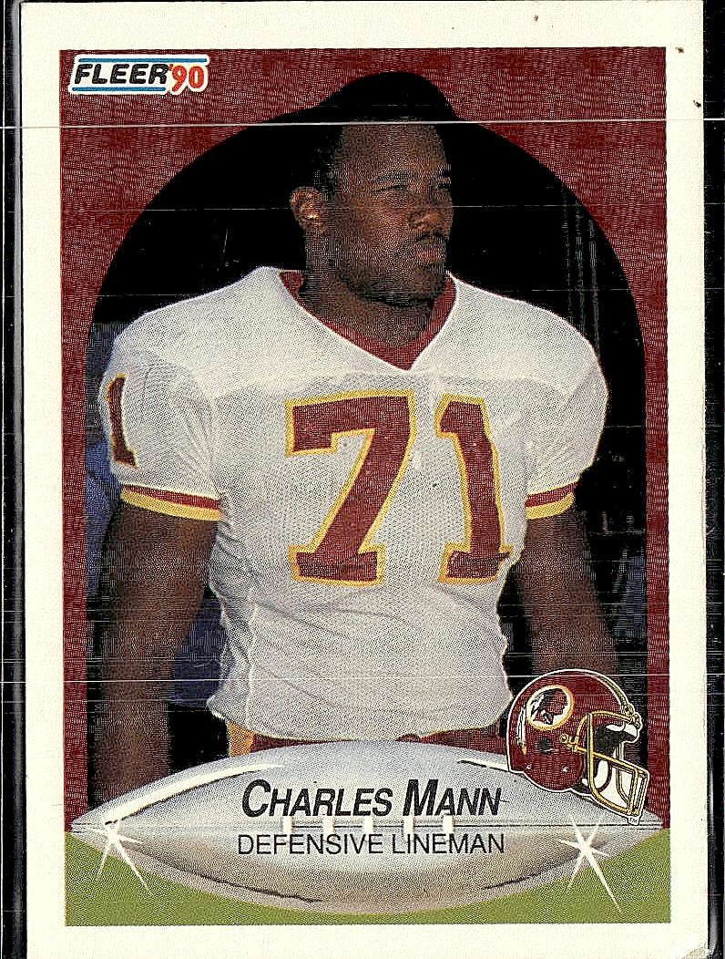 1990 Fleer #160 Charles Mann
