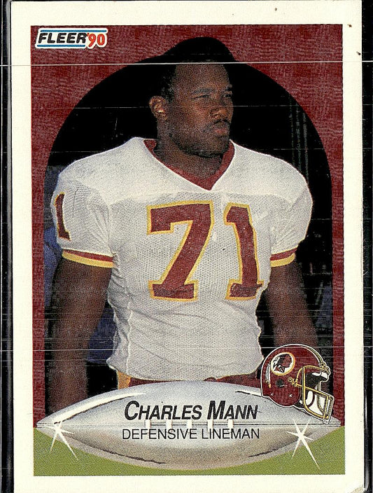 1990 Fleer #160 Charles Mann