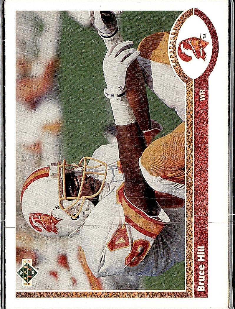 1991 Upper Deck #489b Bruce Hill