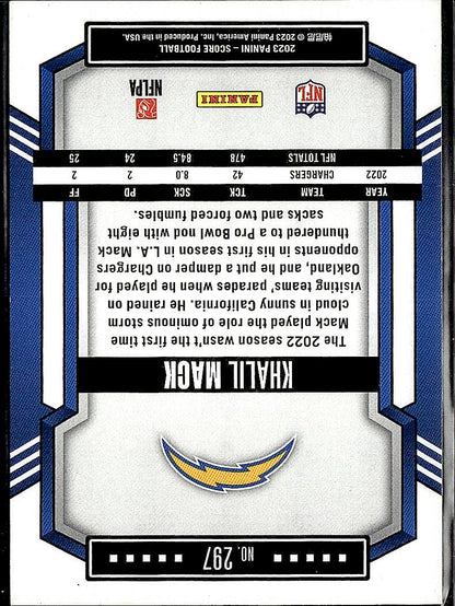 2023 Score #297 Khalil Mack