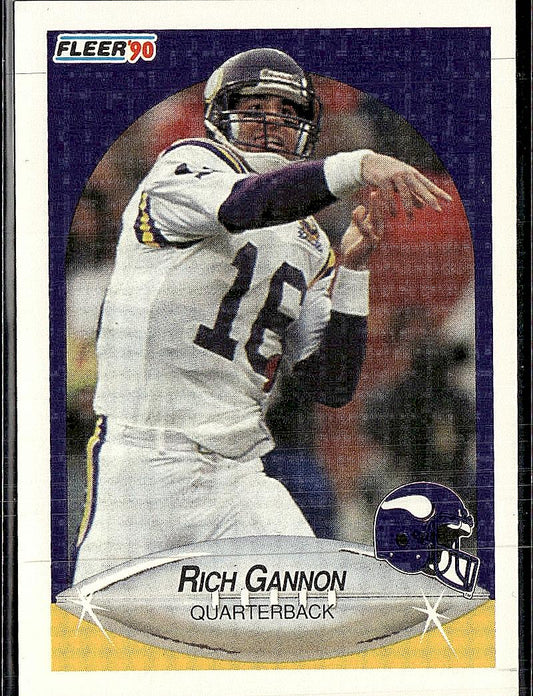 1990 Fleer #99 Rich Gannon
