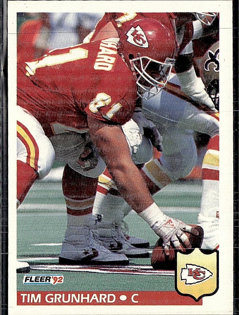 1992 Fleer #171 Tim Grunhard