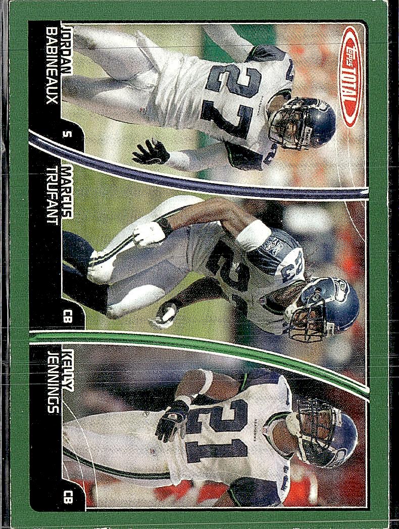 2007 Topps Total #166 Marcus Trufant / Jordan Babineaux / Kelly Jennings