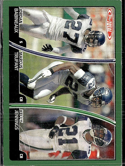 2007 Topps Total #166 Marcus Trufant / Jordan Babineaux / Kelly Jennings