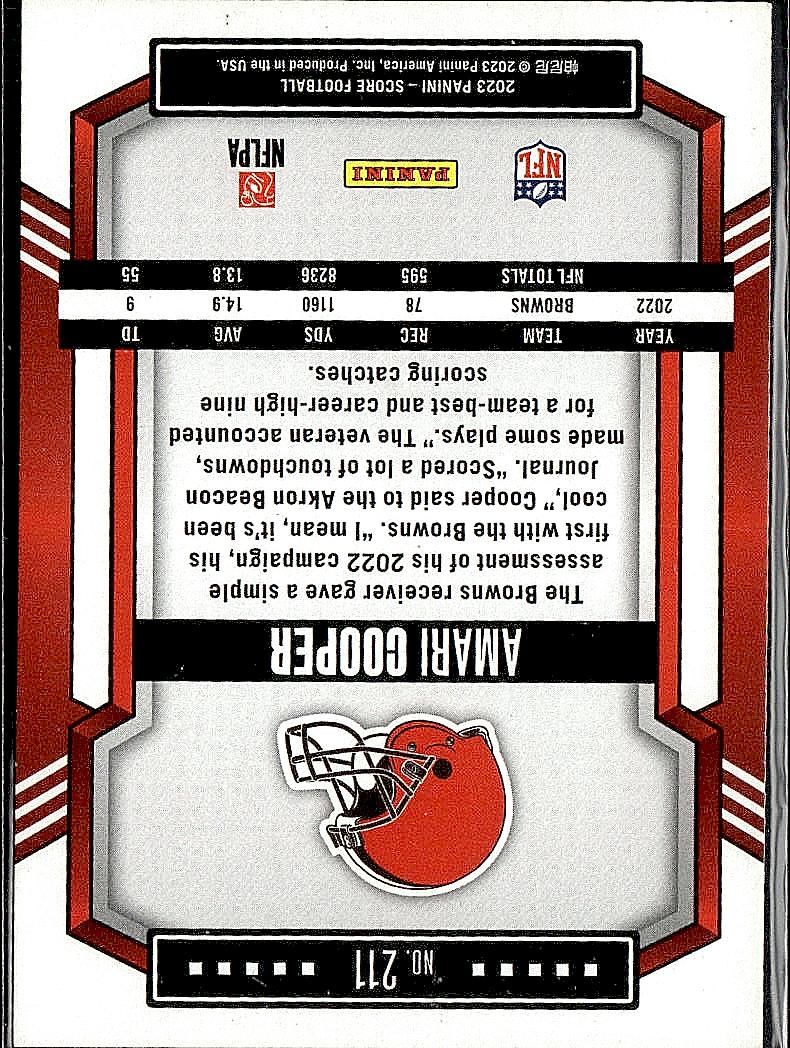 2023 Score #211 Amari Cooper