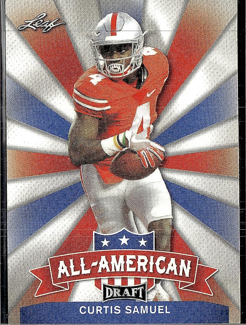 2017 Leaf Draft #AA-06 Curtis Samuel All-American