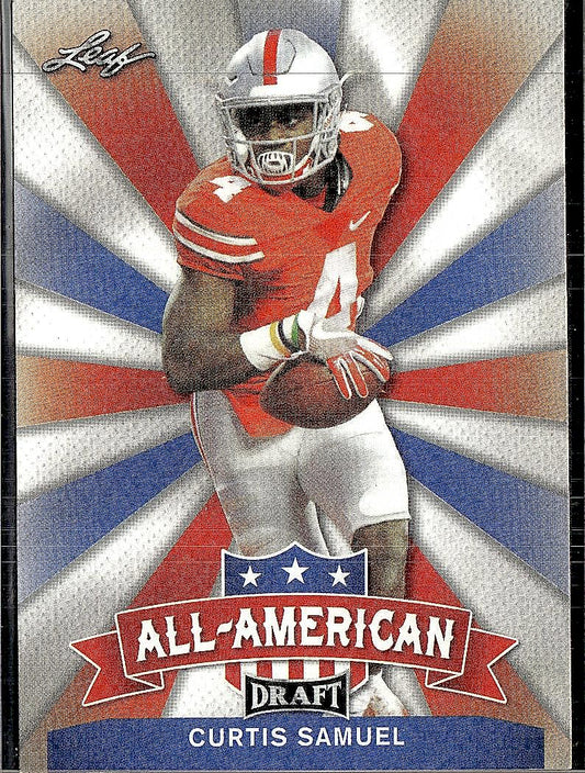 2017 Leaf Draft #AA-06 Curtis Samuel All-American