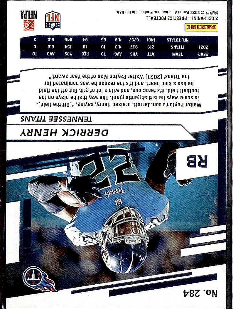 2022 Panini Prestige #284 Derrick Henry