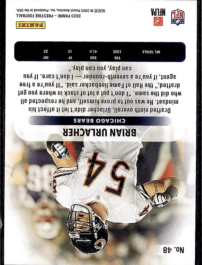 2023 Panini Prestige #48 Brian Urlacher