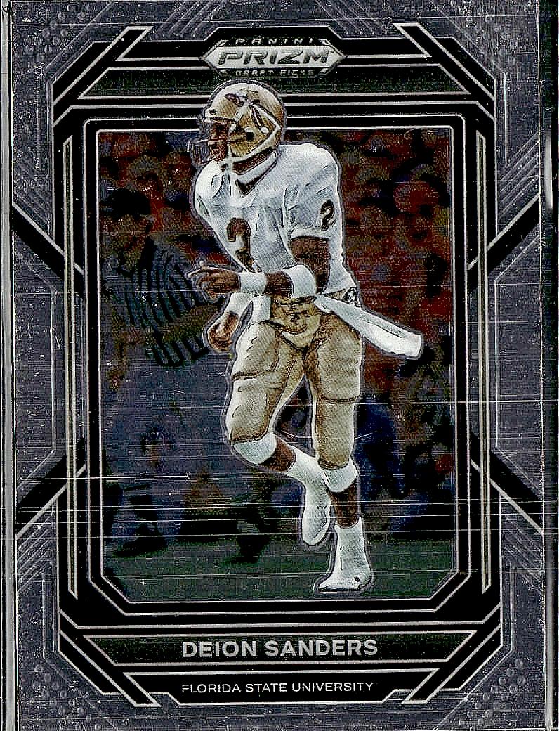 2023 Panini Prizm Draft Picks #28 Deion Sanders Prizms Silver