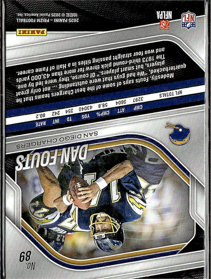 2025 Panini Prizm #89 Dan Fouts