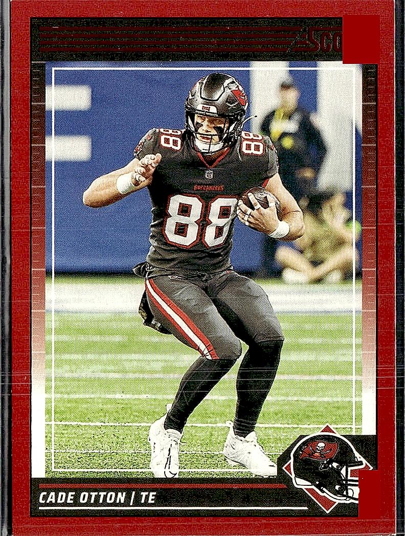 2024 Score #265 Cade Otton Red