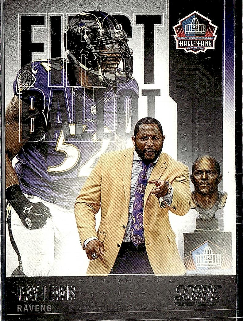2022 Score #FB-RL Ray Lewis First Ballot