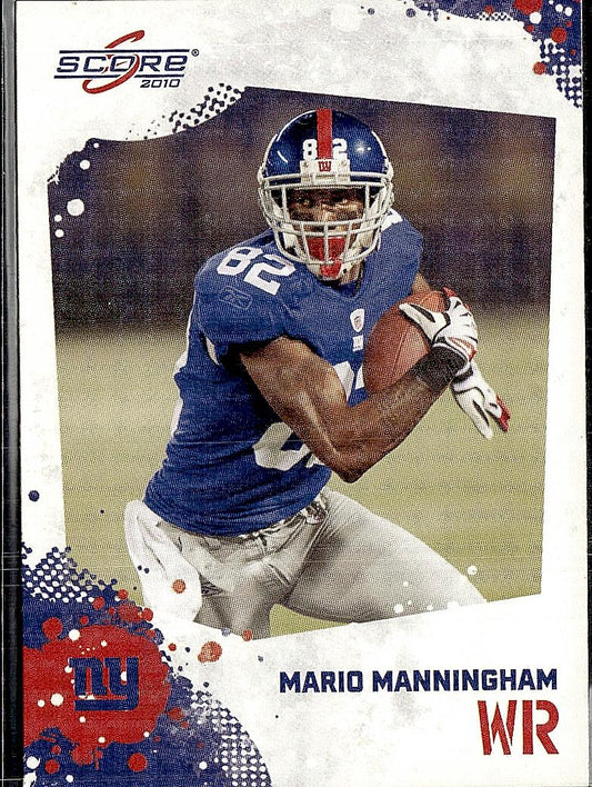 2010 Score #195 Mario Manningham
